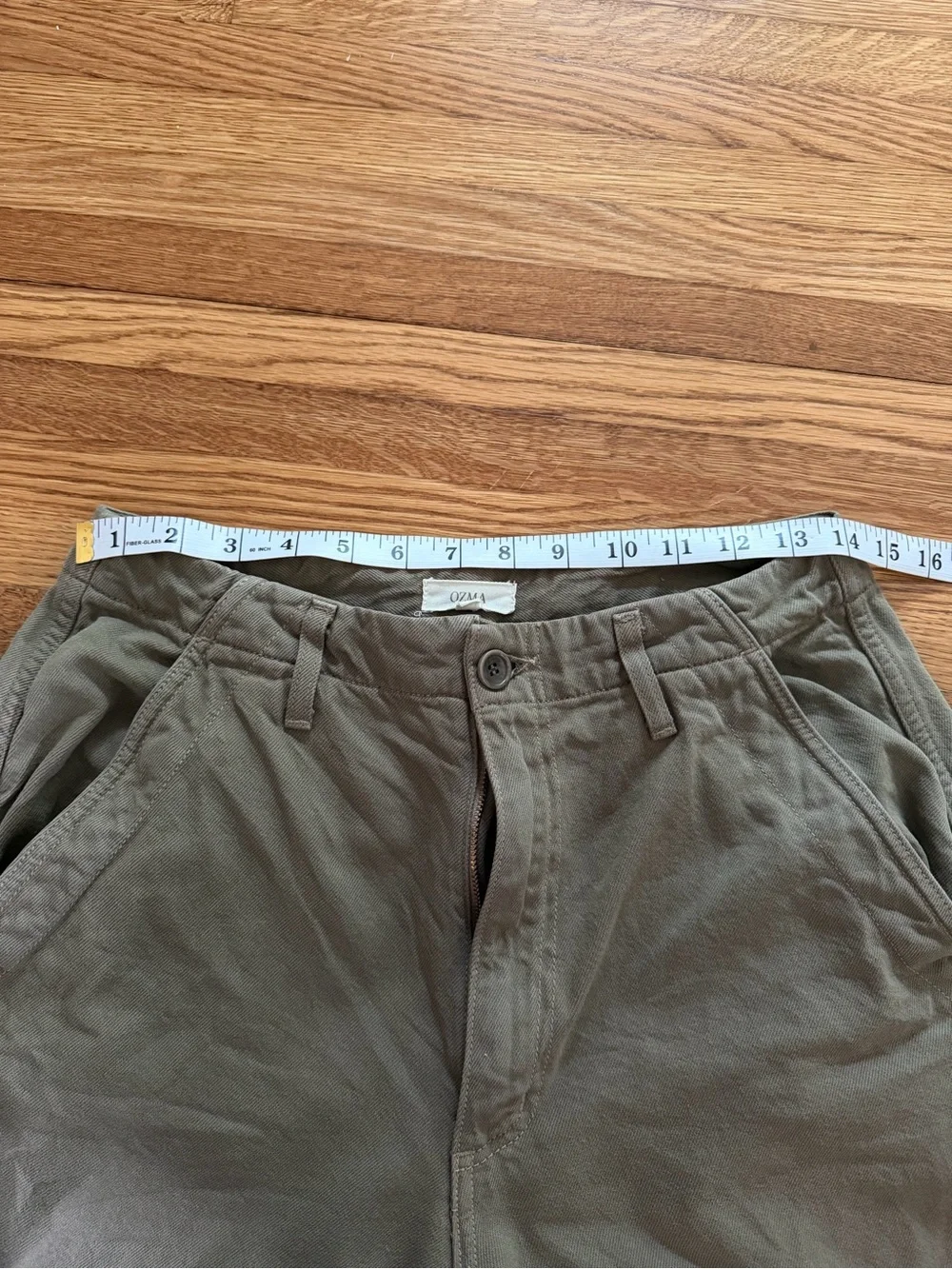 OZMA Jardin Pants in Algae Green - Picture 6 of 9